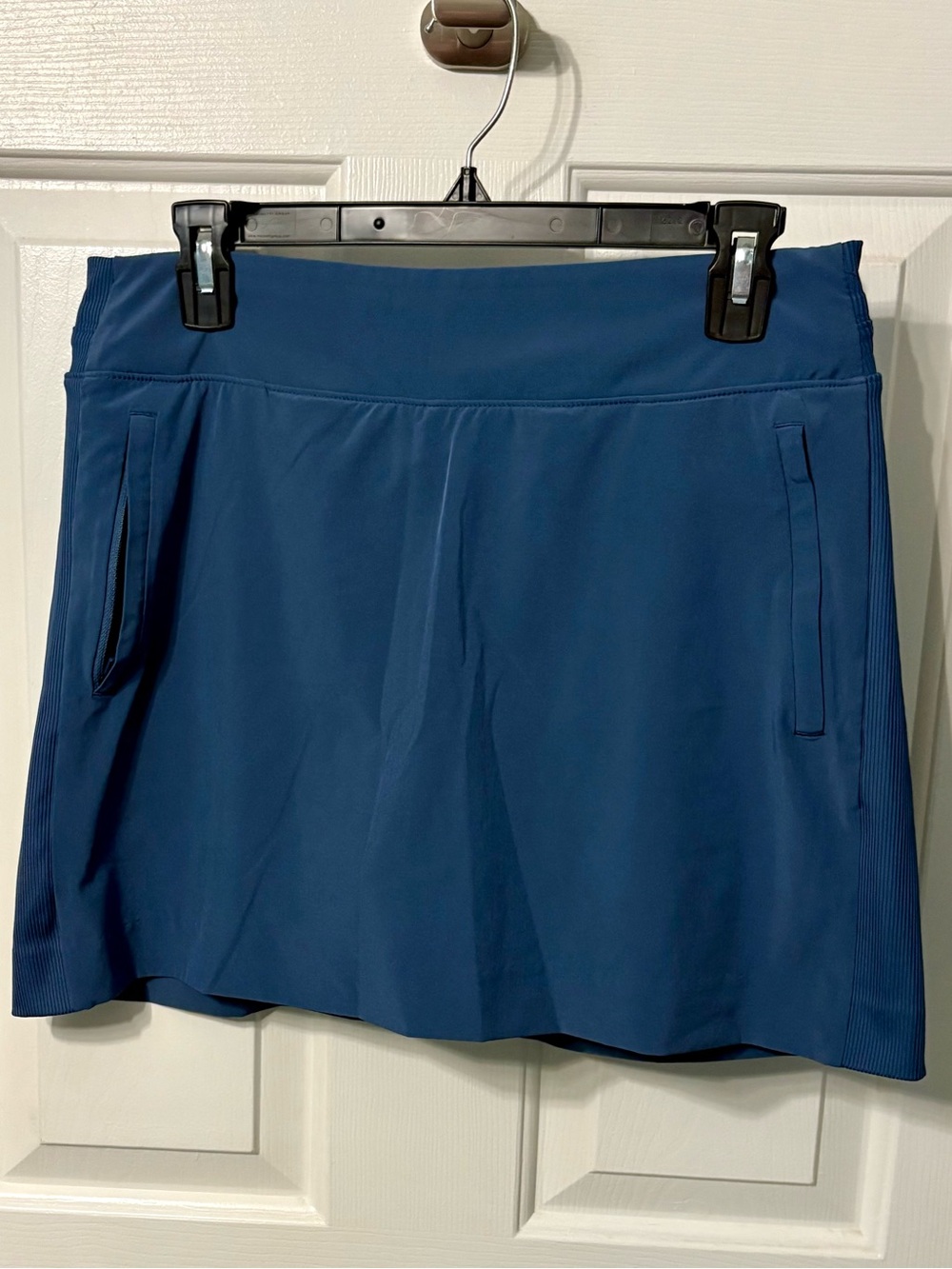 Women’s Athletic Skort in Deep Blue with Pockets